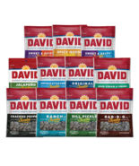David Jumbo Variety Flavor Sunflower Seed Bags | 5.25oz | Mix &amp; Match Fl... - $323.31 MXN+