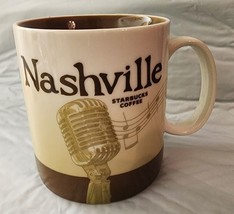 2011 NWOB Starbucks NASHVILLE Coffee Mug Global Icon Collector Series 16... - $49.49