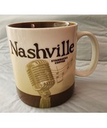 2011 NWOB Starbucks NASHVILLE Coffee Mug Global Icon Collector Series 16... - $37.12