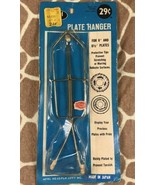 NOS Vintage Jiffy Plate Hanger for 6 and 6 1/2 inch Plates - 1966 - £4.69 GBP