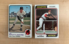 1973 &amp; 1974 TOPPS STAR PLAYER BASEBALL CARDS SET OF 27 CONDITIONS VARY - $14.85