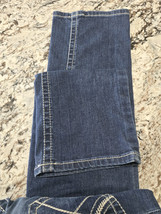 Ariat Jeans Womens 29 R Blue  Real Denim Dark Wash Western Riding Rodeo image 2