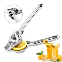 Press Manual Juicer Stainless Steel Metal Squeezer Juicer for Orange Lemon - £12.78 GBP