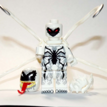 Anti-Venom Spider-Man Lego Compatible Minifigure Building Bricks Ship From US - £9.37 GBP