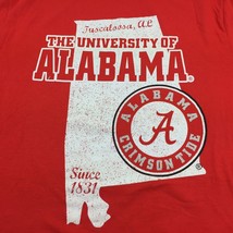 The Victory University Of Alabama Crimson Tide Red T-Shirt Size Medium - £19.60 GBP