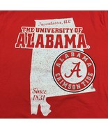 The Victory University Of Alabama Crimson Tide Red T-Shirt Size Medium - £19.74 GBP