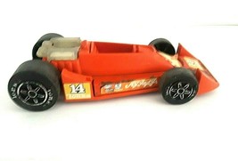 Vintage 1979 Tonka Toys Orange AJ Joyt Jr Plastic Indy Race Car - £8.93 GBP