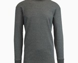 Blue Ice Men&#39;s Waffle Knit Thermal Shirt, Charcoal, Large - $14.99