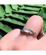 Certified A-Grade Natural Untreated Burmese Cylinder Icy White Green 白里飘... - €170,08 EUR