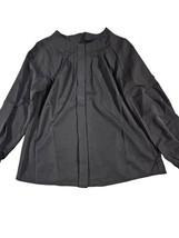 Black Womens Button Up Blouse Size Small - $9.87