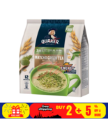 QUAKER 3-in-1 Oat Cereal Drink Matcha Green Tea Flavour 12 Sachets x 28g... - $821.74 MXN