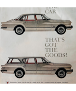 1960 Chrysler Valiant Advertisement Automobilia Car Station Wagon DWXX2 - $41.31 CAD
