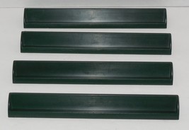 Vintage 2002 Hasbro Upwords Replacement set of 4 Green Plastic Tile racks trays - £7.50 GBP