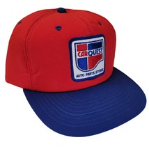 Vintage CarQuest Auto Parts Store Snapback NFL Official Sports Specialties Red - £11.89 GBP