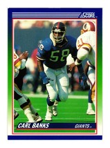 1990 Score 100 Hottest #86 Carl Banks New York Giants - £2.39 GBP