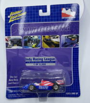 Johnny Lightning Indy Racing League Race Car USA Flag Edition 1/64 2002 Vintage - £5.28 GBP