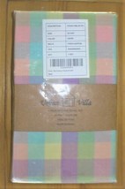 PK OF 6 Urban Villa 20&quot;x 30&quot; Kitchen Towels Cotton Buffalo Check PASTELS - £15.94 GBP