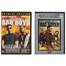 Bad Boys &amp; Bad Boys II DVD Set Will Smith Martin Lawrence - $5.90