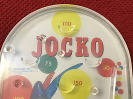 JOCKO THE CLOWN Tin Marble Pinball by Wolverine Toy USA - VINTAGE 1960&#39;s... - $17.82