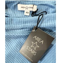 Area Stars Ribbed Flare Leggings High Waist Blue XS - $29.00