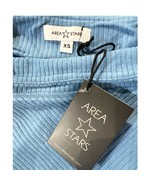 Area Stars Ribbed Flare Leggings High Waist Blue XS - $39.66 CAD