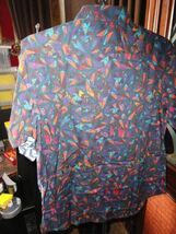 Robert Graham Glenhaven Short Sleeve Shirt Size Large NWTS image 7