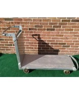 Aluminum Transport Cart on Wheels Industrial Platform Truck Warehouse Dolly - $201.37 CAD