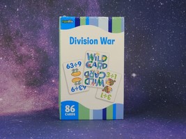 DIVISION WAR, 86 Flashcards (Flash Cards), by FlashKids   N.I.P. - £7.55 GBP