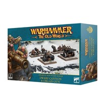 Warhammer The Old World: Dwarfen Mountain Holds Dwarf Cannon &amp; Organ Gun - $48.30