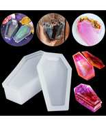 DIY Box Silicone Mold with Cover Make Jewelry Storage Resin Crafts Mould... - £15.79 GBP