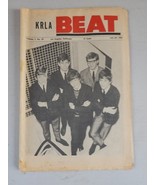 KRLA BEAT NEWSPAPER VOL 1 No 19 July 24, 1965-Satisfaction The Rolling S... - $366.40 MXN