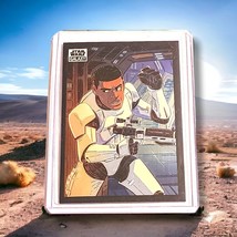 2022 Topps Star Wars Chrome Galaxy #87 Finn - $1.58