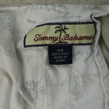 Tommy Bahama Shorts Mens 40 Beige Pleated Front Chino Silk Bottom Wear - £17.97 GBP