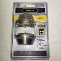 Defiant 2-Sides Lock Deadbolt Keyed Stainless Steel 154695 - $4.23