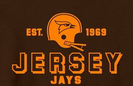 Jersey Jays COFL Football 1966-1969 Mens Polo XS-6XL, LT-4XLT Browns New - £19.41 GBP+