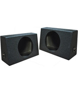 Qpower QBOMB Single 12&quot; Empty Woofer Box Mounts behind seat - $217.99 CAD