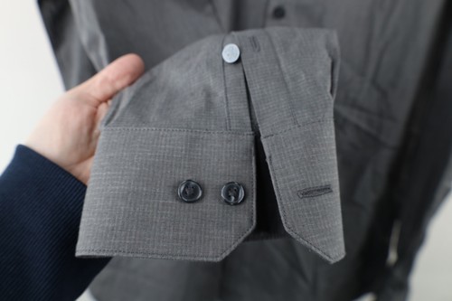 John Varvatos USA Signature Tailored Mens 16.5 34/35 Slim Stretch Button Shirt Item image 4