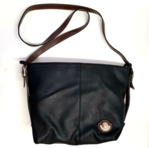 Cypress Woods Shoulder Bag black brown Faux Leather Purse - £15.66 GBP