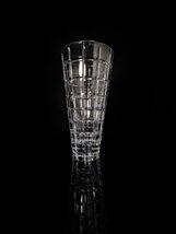 Fabergé Crystal Clear  "Metropolitan" Vase - 13” H x 4.5" W x 2.5"B image 2