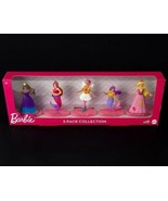 Barbie Micro Collection 5pk Mermaids Fairies &amp; Princess 2.5&quot; Figurines M... - £11.68 GBP