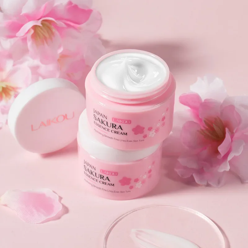 LAIKOU Japan Sakura Essence B Cherry Blossom Facial B Moisturizing Improving Dry - £19.30 GBP