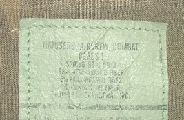 US Army trousers, Aircrew, Combat Woodland camouflage Med-Long Propper 1998 - £46.86 GBP