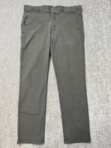 Rodd &amp; Gunn Pants Mens 36R 36x30 Olive Green Eversley Custom Fit Pant Ou... - $29.69