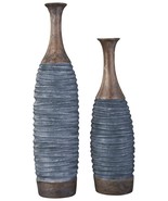 BLAYZE - Antique Gray / Brown - Vase Set (Set of 2) - $121.20