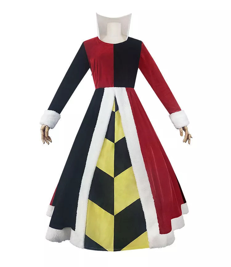 SALE--Alice In Wonderland Cosplay Costume Queen Of Hearts Dress Red Quee... - $80.00