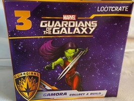 Guardians of the Galaxy Marvel Gamora #3 Collect &amp; Build Figure Loot Crate New - £14.48 GBP