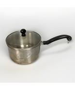 Vintage Farberware Stainless Steel 3 Quart Pot With Glass Lid - $27.06 CAD