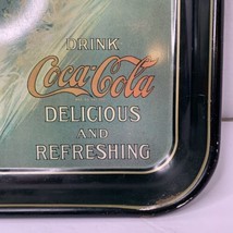 Vintage Coca Cola Tray 1912 Hamilton King Girl Advertisement Memorabilia - $8.00