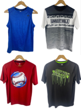 Boys XXL 2XL 18 20 T Shirt Tank Top Lot 4 Dri Fit Basketball Baseball At... - $39.29
