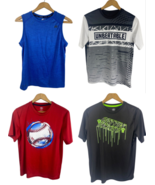 Boys XXL 2XL 18 20 T Shirt Tank Top Lot 4 Dri Fit Basketball Baseball At... - $732.38 MXN